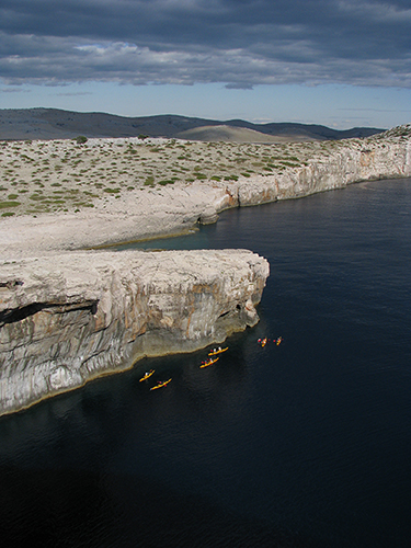 sea kayak croatia